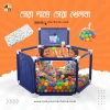 Round Shape Baby Play Pen House with 50 Balls & Foam Mat | Safe & Durable Kids Playpen in Bangladesh
