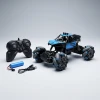 Premium Blue 360° Rotating RC Stunt Crawler 4WD Off Road Remote Control Car