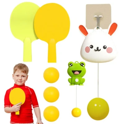 Indoor Hanging Table Tennis Set for Kids