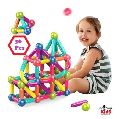 Magnetic Stick Building Blocks Early Learning Toys for kids secondary