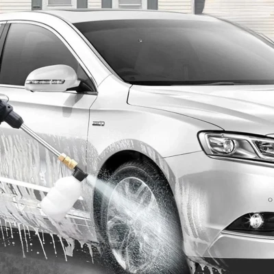 Portable Car Wash Washer Gun Cordless High Pressure Car Washer Spray Rechargeable 2 Type Wash Gun Electric Water Gun Machine secondary