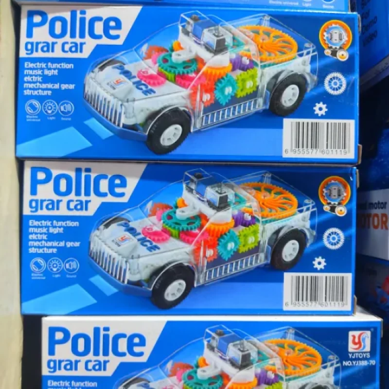 Concept Police Gear Car For Kids