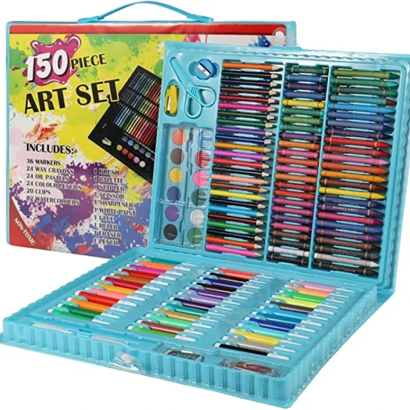 150 Pcs Kids Art Set Children Drawing Set