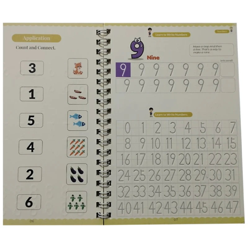 Magic WritinSB Magic Writing Practice Book (All in One) Total 20 page