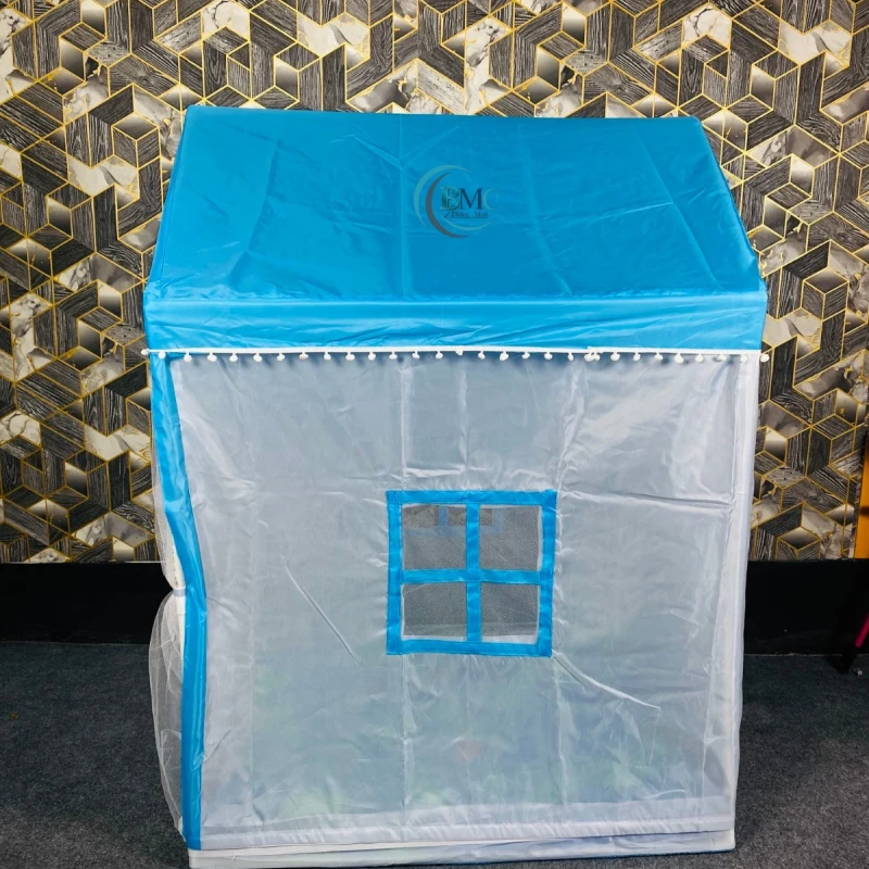 Castle tent house Large Playhouse multicolor - With 25 ball