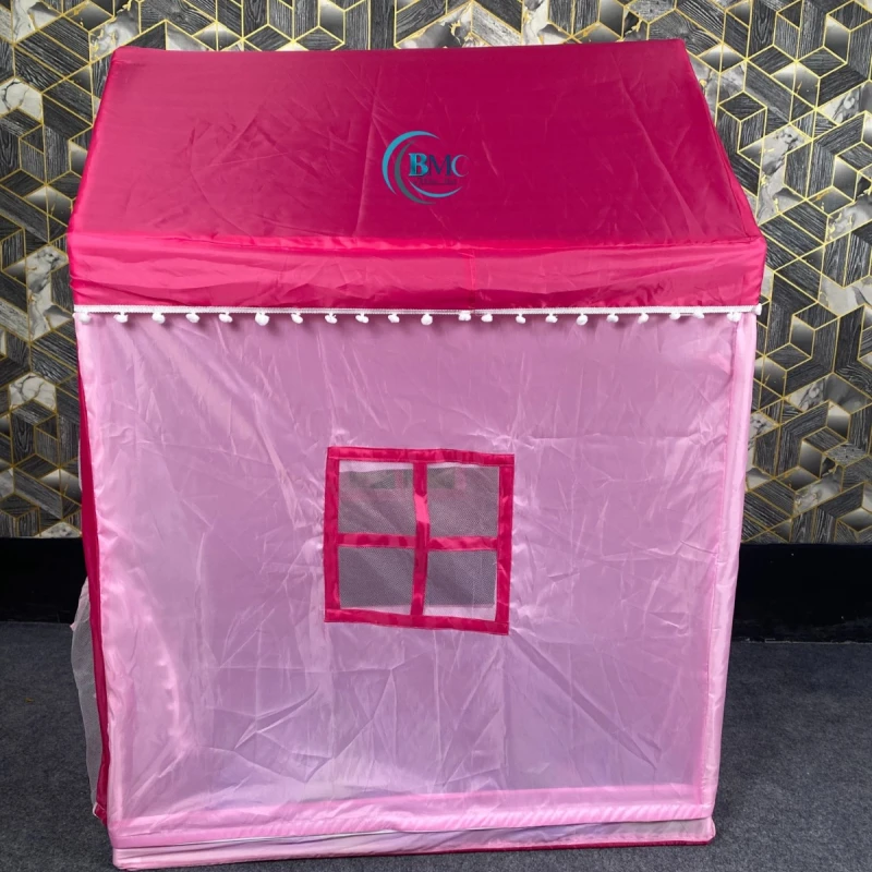 Castle tent house Large Playhouse multicolor - With 25 ball